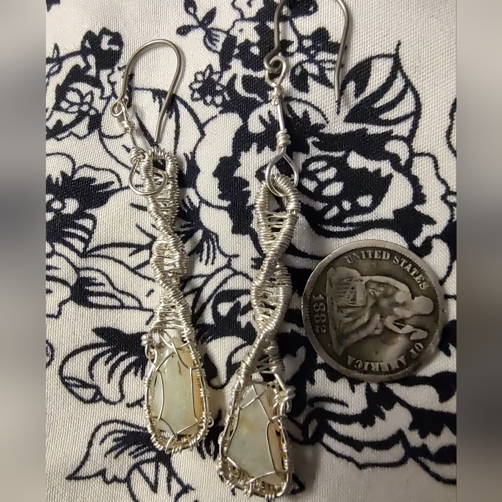 Opal Earrings